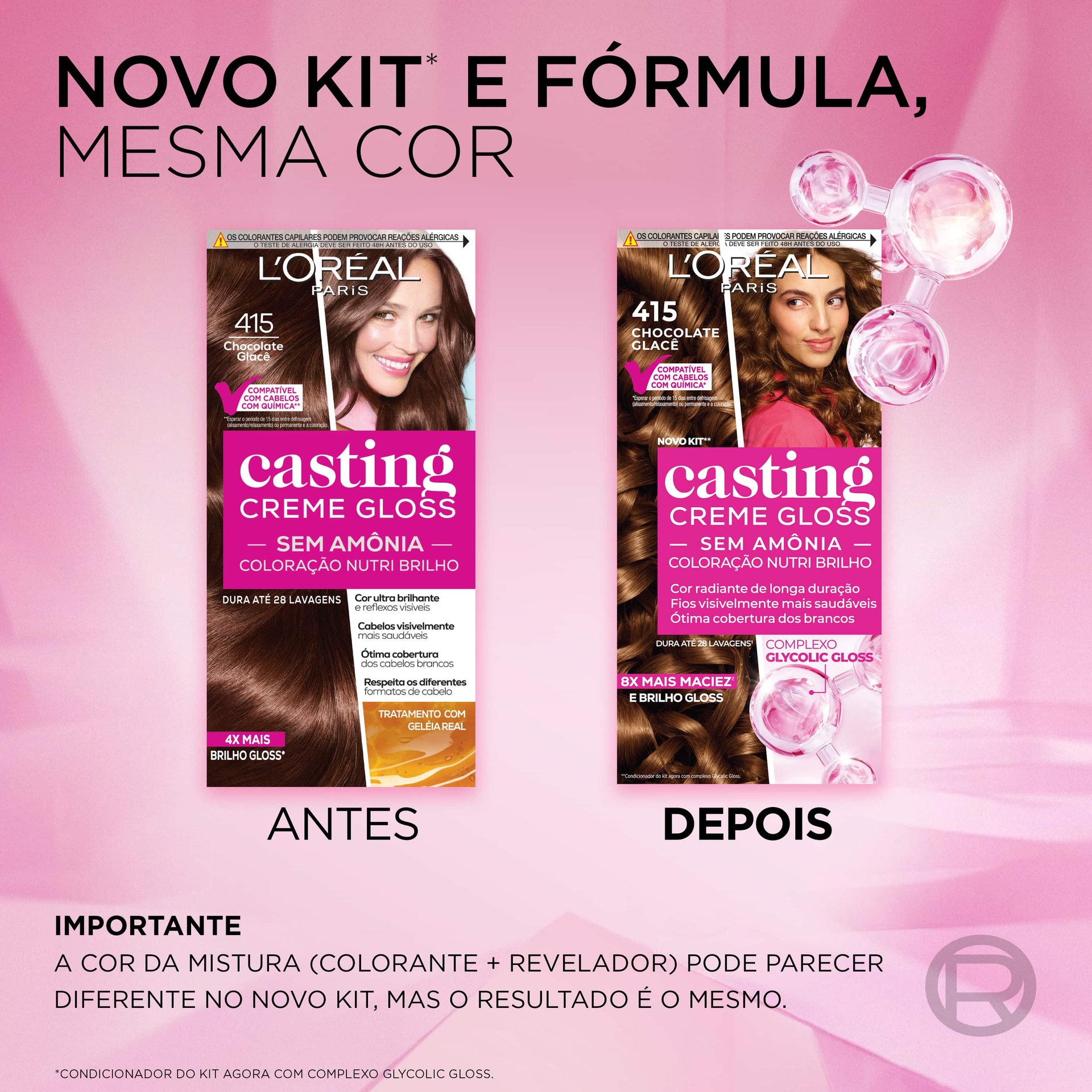 Casting Creme Gloss Glycolic Gloss 415 2 Min